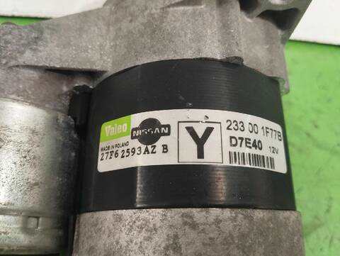 Foto 3ª: Motor de Arranque Nissan Micra 1.2 CAT 80CV [CR12DE] (2002)