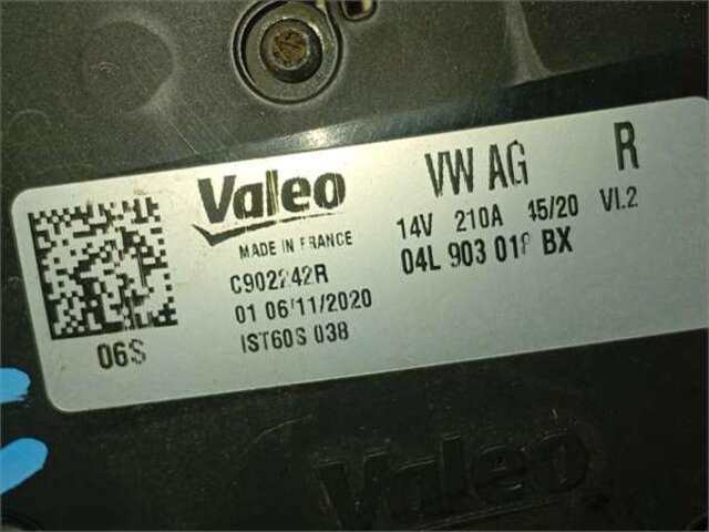 Foto 2ª: Alternador Audi A6 2.0 40 TDI DESIGN [2.0 LTR. - 150 KW 16V TDI]
