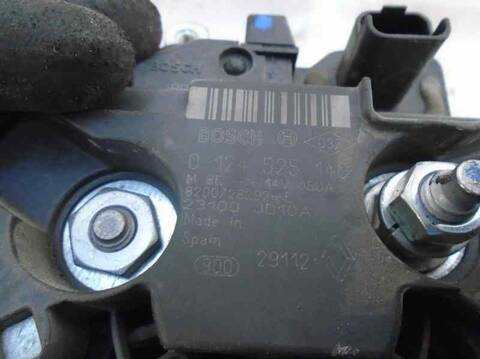 Foto 4ª: Alternador Nissan Juke 1.5 TD CAT 110CV 81KW [K9K] (2013)