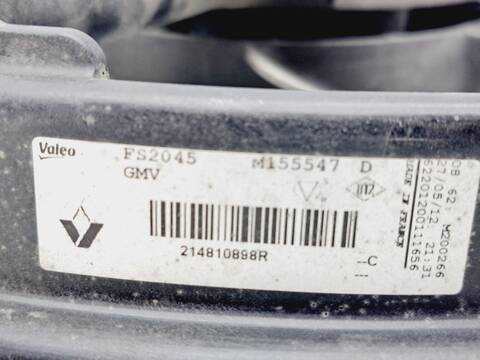 Foto 3ª: Electroventilador Renault Scenic DYNAMIQUE 110CV 81KW [K9K A6] (2012)