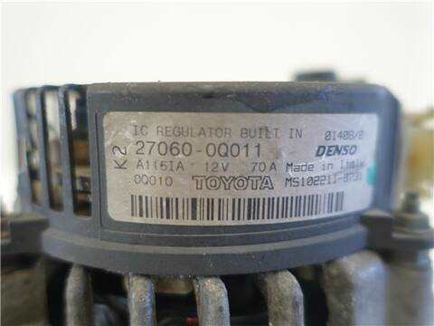 Foto 3ª: Alternador Citroen C1 1.0 SX 68CV 50KW [1KR-FE] (2008)
