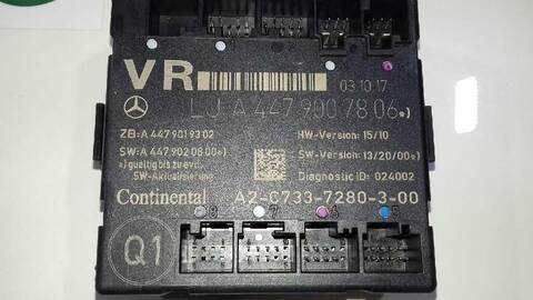 Foto 2ª: Centralita Cierre Centralizado Mercedes Vito 88CV 65KW (2014)