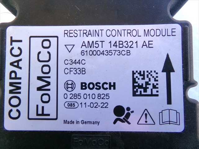 Foto 3ª: Centralita Airbag Ford C Max 2.0 TDCI 2010-2014 [UFDB] (2011)