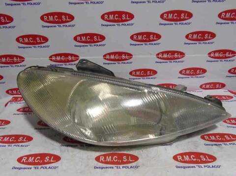 Faro Derecho Peugeot 206 X-LINE BERLINA 69CV 51KW