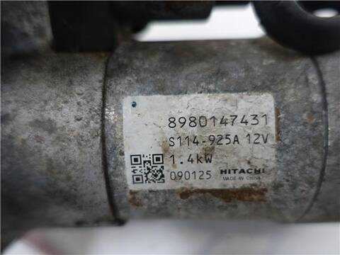 Foto 3ª: Motor de Arranque Opel Astra 1.7 EDITION 110CV 81KW [Z 17 DTR] (2009)