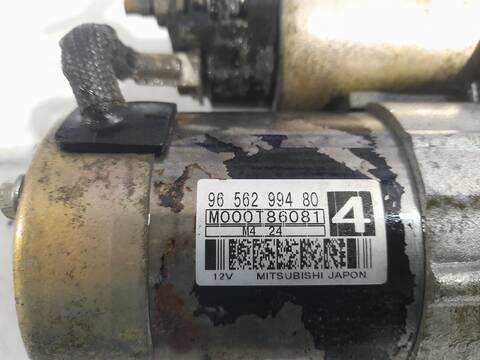 Foto 2ª: Motor de Arranque Citroen Jumpy 1.9 DIESEL 69CV 51KW [D/ WJY] (2005)
