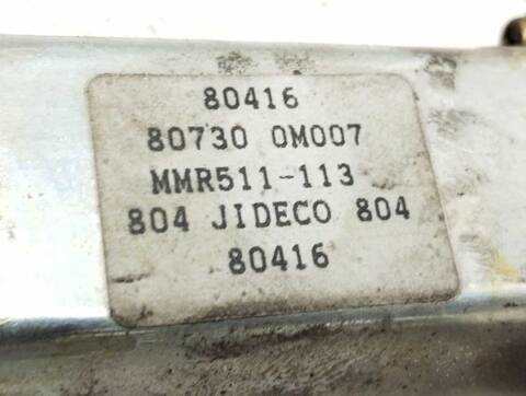 Foto 4ª: Elevalunas Eléctrico Delantero Derecho Nissan Almera GX 99CV 73KW [GA16] (1998)