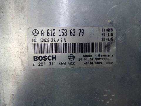 Foto 2ª: Centralita Motor ECU Mercedes Clase E 180 BERLINA