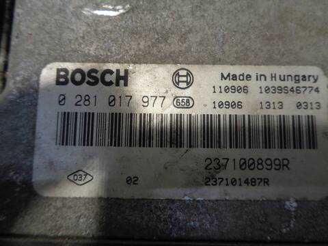 Foto 4ª: Centralita Motor ECU Nissan NV400 2.3 DCI DIESEL CAT 110CV 81KW [M9TB6] (2012)