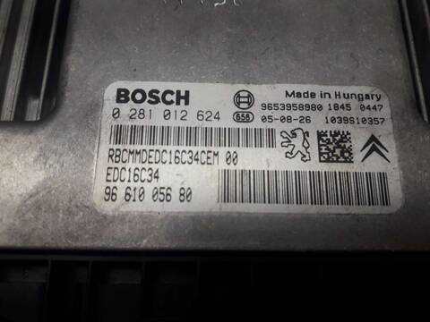 Foto 3ª: Centralita Motor ECU Citroen C5 1.6 HDI CAT 9HY - DV6TED4) BERLINA 109CV 80KW (2006)