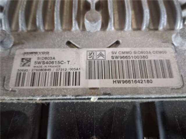 Foto 3ª: Centralita Motor ECU Citroen C4 2.0 SX [2.0 LTR. - 100 KW HDI FAP CAT (RHR - DW10BTED4)] [RHJ (DW10BTED4)]
