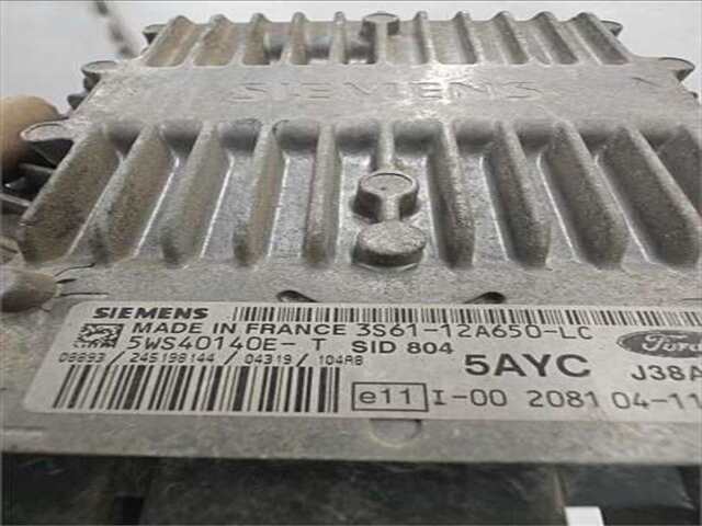 Foto 2ª: Centralita Motor ECU Ford Fiesta 1.4 NEWPORT [1.4 LTR. - 50 KW TDCI CAT]