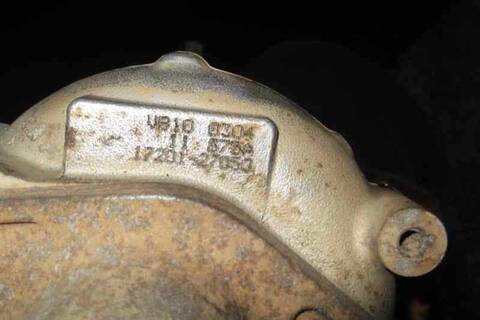 Foto 3ª: Turbocompresor Toyota Corolla 2.0 TD CAT 90CV 66KW [1CDFTV] (2003)