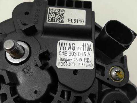 Foto 2ª: Alternador Volkswagen Golf DAC BERLINA (2019)