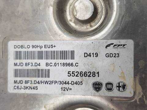 Foto 2ª: Centralita Motor ECU Fiat Doblo FURGON BASE