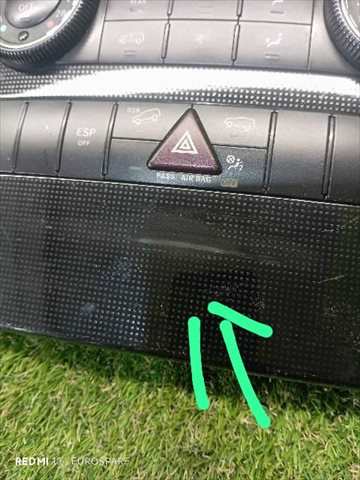 Foto 3ª: Mando Calefacción A. A. Mercedes Clase ML 320 3.0 CDI 5P [642940] (2007)