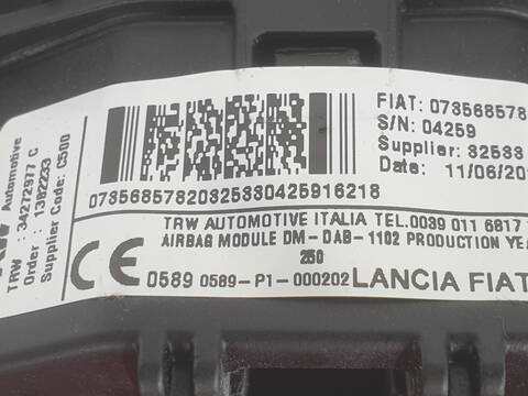 Foto 3ª: Airbag Delantero Izquierdo Fiat Ducato L4H2 RS 4035 MM 180