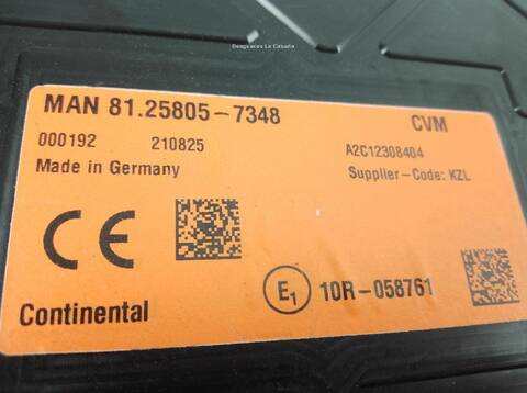 Foto 3ª: Centralita Motor ECU Man TGX 18.470 (2020)