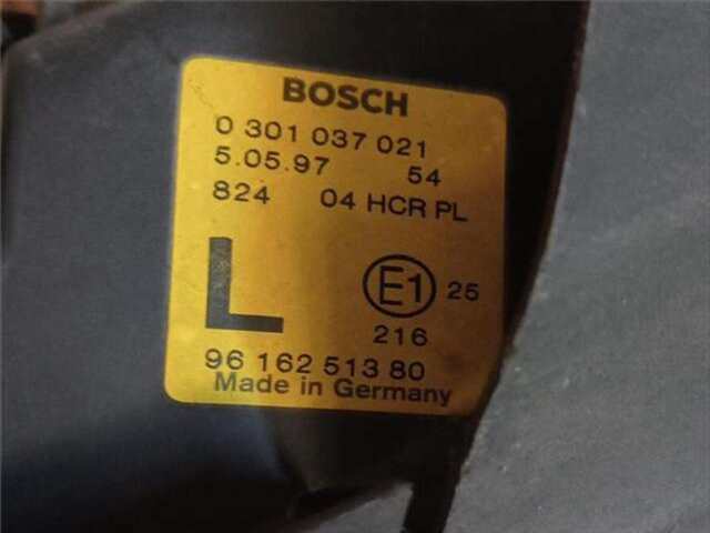Foto 3ª: Faro Izquierdo Peugeot 406 2.1 TD 12V [P8C (XUD11BTE)]