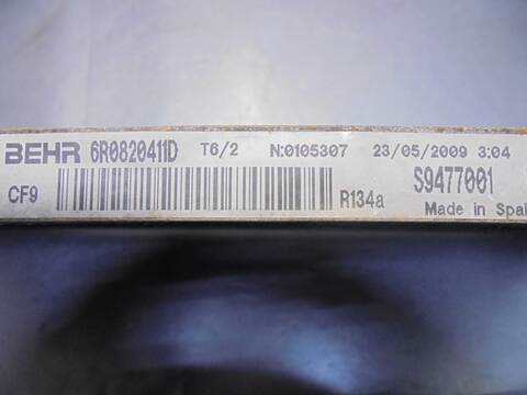 Foto 2ª: Radiador Calefaccion A.A. Seat Ibiza 1.9 TDI 105CV 77KW [BLS] (2009)