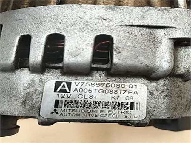 Foto 2ª: Alternador Peugeot 207 1.4 SPORT [1.4 LTR. - 70 KW 16V VTI] [8FS / EP3]