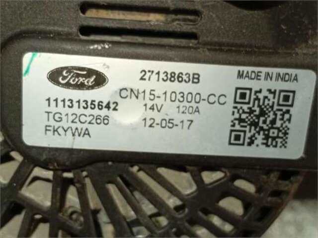 Foto 2ª: Alternador Ford Ka 1.2 BASIS [1.2 LTR. - 51 KW TI-VCT CAT]