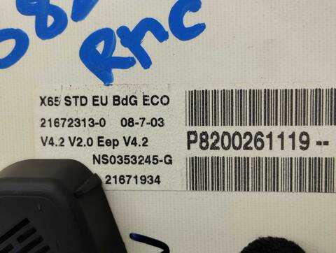 Foto 4ª: Cuadro de Instrumentos Renault Clio AUTHENTIQUE 75CV 55KW [D4F G7] (2003)