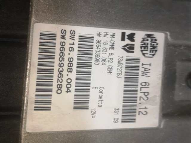 Foto 2ª: Centralita Motor ECU Citroen C4 KFU BERLINA (2010)