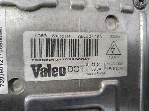 Foto 2ª: Faro Derecho Citroen C5 EXCLUSIVE BERLINA 170CV 125KW [4HTDW12BTED4] (2006)