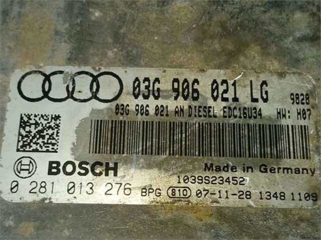 Foto 2ª: Centralita Motor ECU Audi A3 2.0 TDI 16V [BKD]