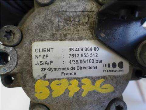 Foto 3ª: Bomba Servodireccion Citroen Jumpy 2.0 FURGON CONFORT CHAPA LARGO 94CV 69KW [RHX (DW10BTED)] (2005)