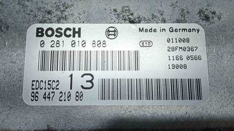 Foto 3ª: Centralita Motor ECU Citroen C5 2.0 HDI 109CV (2001)