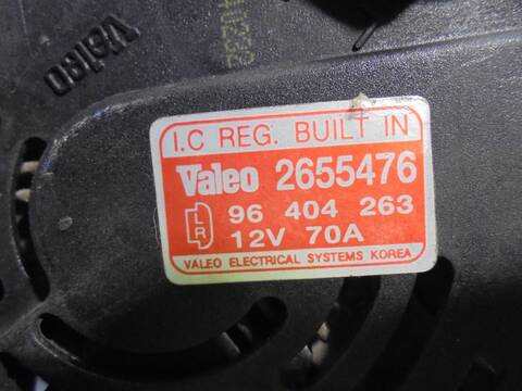 Foto 4ª: Alternador Daewoo Kalos 1.2 SE 72CV 53KW [B12S1-G] (2004)