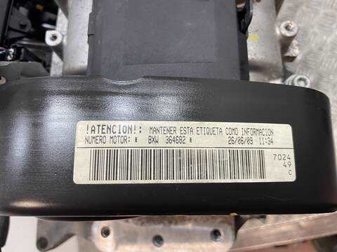 Foto 2ª: Motor Completo Seat Ibiza BXW (2009)