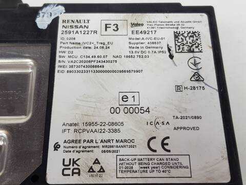 Foto 3ª: Centralita Motor ECU Renault Master VERSION INDEFINIDA (2016)