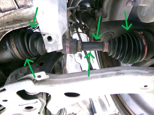 Transmision Delantera Izquierda Mazda 3 1.6 D 2009-2013