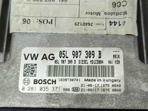 Foto 2ª: Centralita Motor ECU Volkswagen T-Roc BASIS 116CV 85KW [DTRD] (2021)