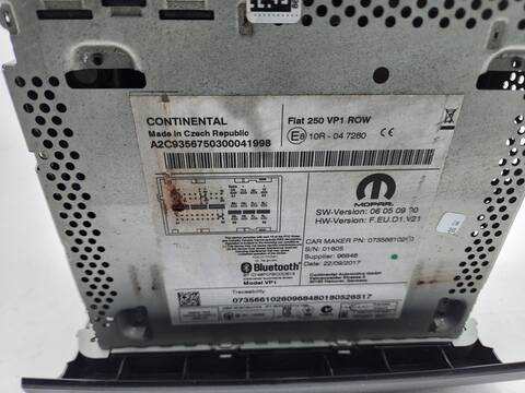 Foto 2ª: Sistema Audio Radio CD Citroen Jumper 33 L2H2 BLUEHDI 130 131CV 96KW [AH03] (2018)