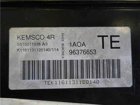 Foto 3ª: Centralita Motor ECU Daewoo Kalos 1.2 SE 72CV 53KW [B12S1] (2003)