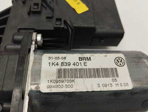 Foto 2ª: Elevalunas Eléctrico Trasero Izquierdo Volkswagen Golf GT BERLINA 170CV 125KW [BLG] (2006)