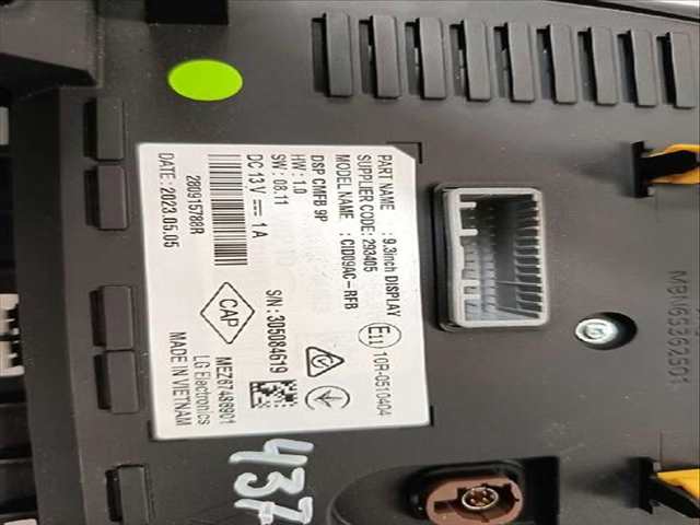 Foto 3ª: Pantalla Multifuncion Renault Clio 1.6 E-TECH 145 B7MU) (2019)