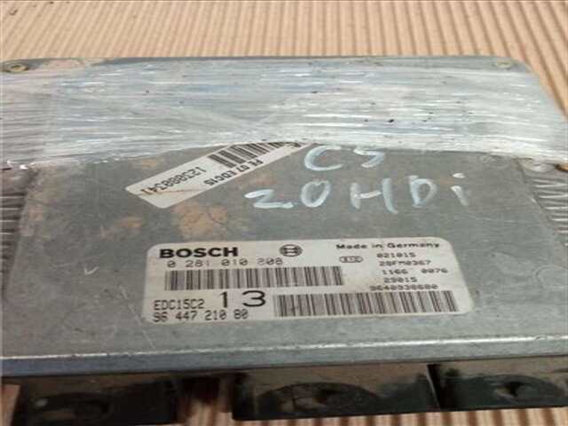 Foto 3ª: Centralita Motor ECU Citroen C5 2.0 HDI SX [2.0 LTR. - 79 KW HDI CAT (RHZ - DW10ATED)] [RHZ (DW10ATED)]