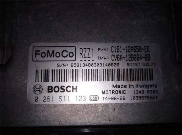 Centralita Motor ECU Ford Fiesta 1.0 SPORT [1.0 LTR. - 92 KW ECOBOOST CAT]