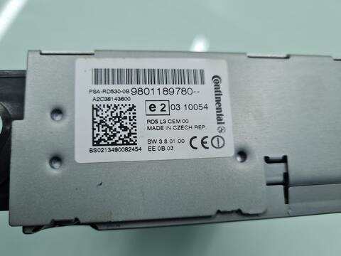 Foto 2ª: Sistema Audio Radio CD Citroen C4 COLLECTION 114CV 84KW [9H05] (2014)