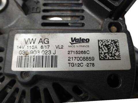 Foto 2ª: Alternador Seat Leon 2.0 TDI 184CV (2012)
