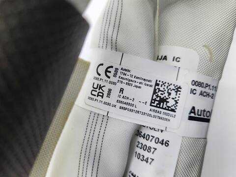 Foto 2ª: Airbag Cortina Delantero Derecho Renault Clio EQUILIBRE 100CV 74KW [K9K876] (2023)