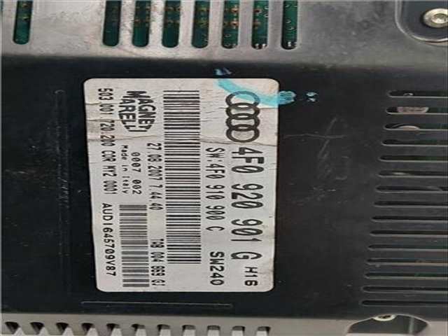 Foto 3ª: Cuadro de Instrumentos Audi A6 2.0 TDI AVANT 140CV 103KW [BRE] (2007)