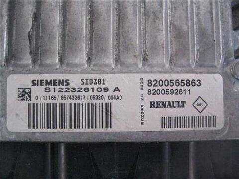 Foto 2ª: Centralita Motor ECU Renault Clio 1.5 DCI BR0H CR0H) 106CV 78KW [K9K 764] (2006)
