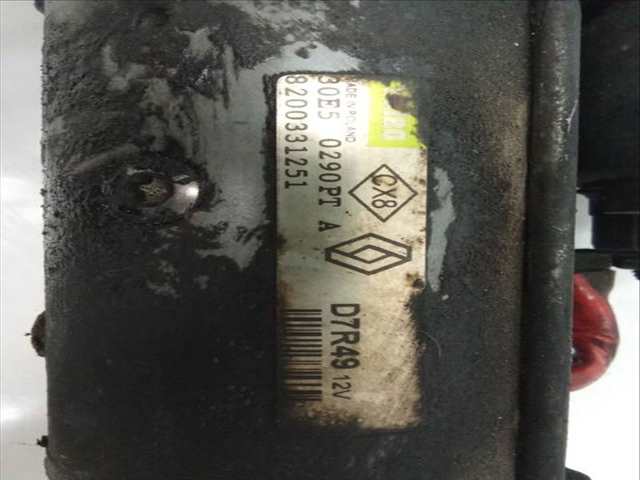 Foto 4ª: Motor de Arranque Renault Scenic 1.9 AUTHENTIQUE [1 9 LTR. - 81 KW DCI DIESEL FAP CAT] 110CV JM) 2003 )