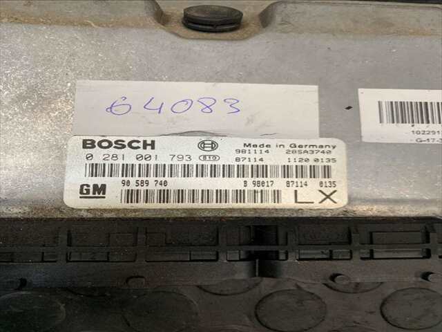 Foto 2ª: Centralita Motor ECU Opel Frontera 2.200 DTI115CV/85KW 0CV [X22DTH] (1999)